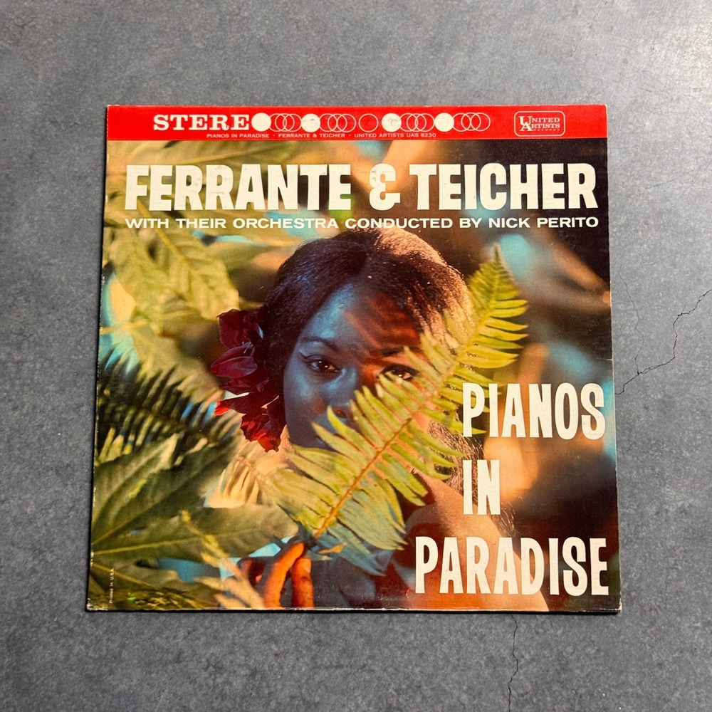 Ferrante & Teicher Pianos in Paradise Vinyl LP United Artists UAS 6230 Stereo